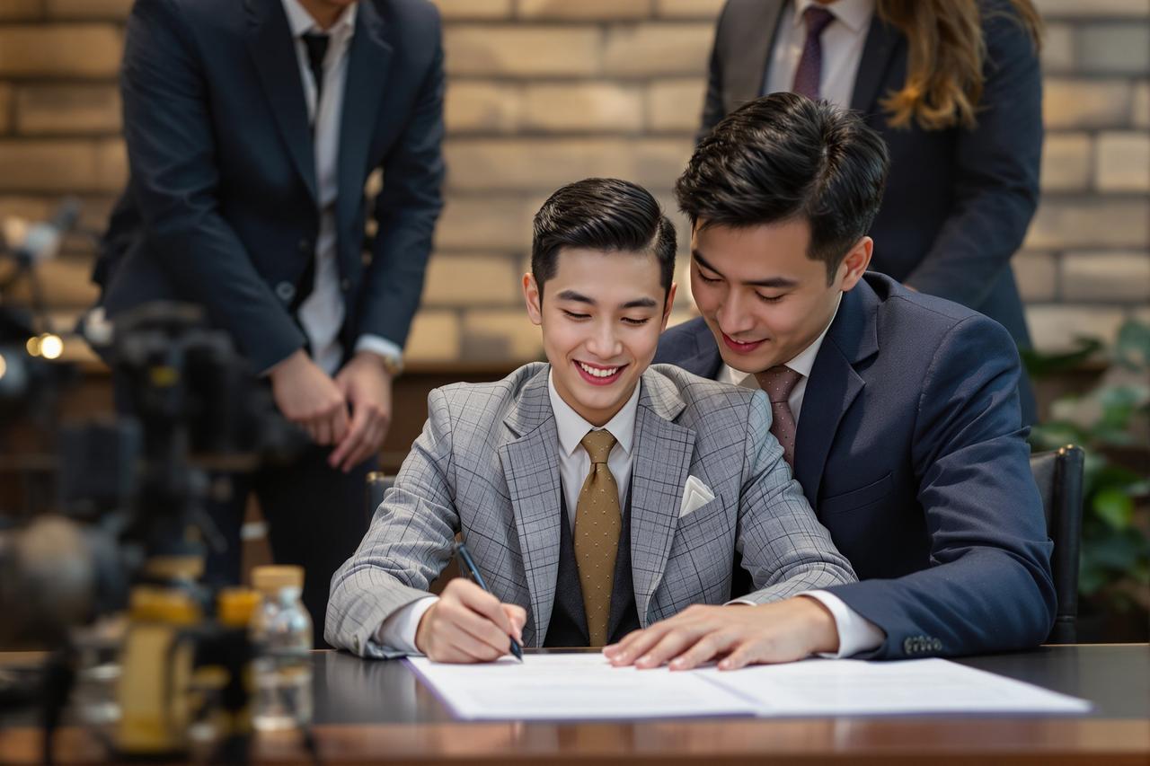 b影院签约新生代演员陈晓宇,将出演年度大剧《山海经》