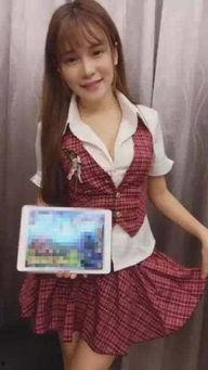 女主播与观众猜拳,猜拳游戏欢乐多